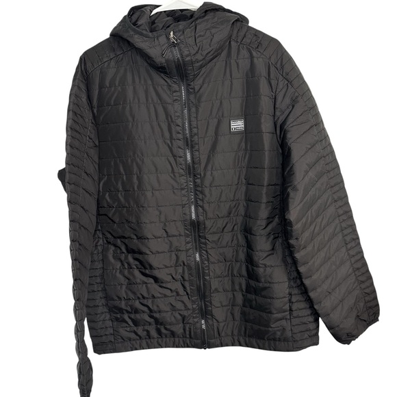 Dutch Bros Men’s XS+SMALL+MEDIUM+LARGE+XL+XXL Black Lightweight Puffer Jack…